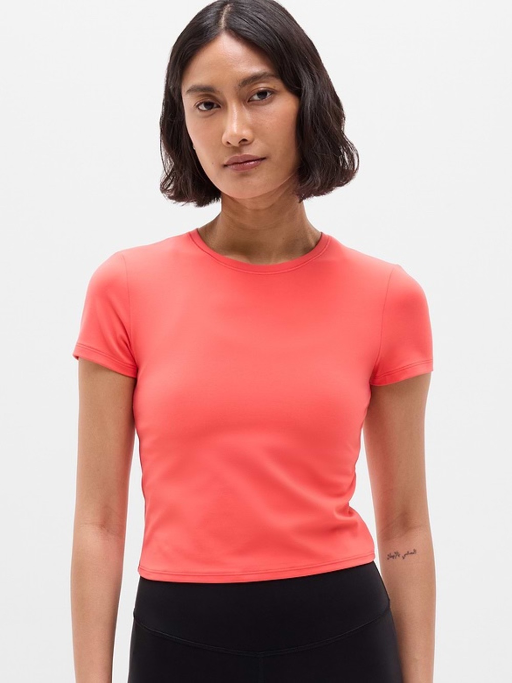 Athleta Transcend Open Back Tee